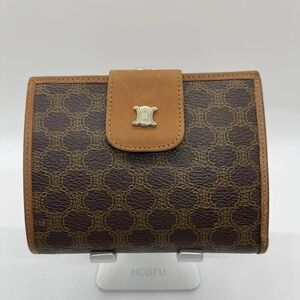 Celine Brown Patterned Wallet